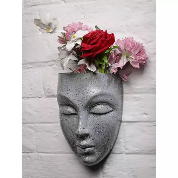 Wall hanging Planter Mask for Garden & Balcony