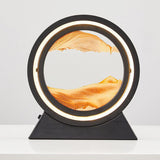 3D Deep Sea Moving Sand Art, Relaxing Kinetic Sandscape Art Table Desk Top to Decor